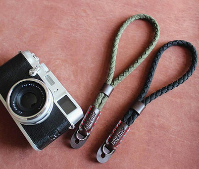 Vintage Canvas Leather hand strap for DSRL Camera